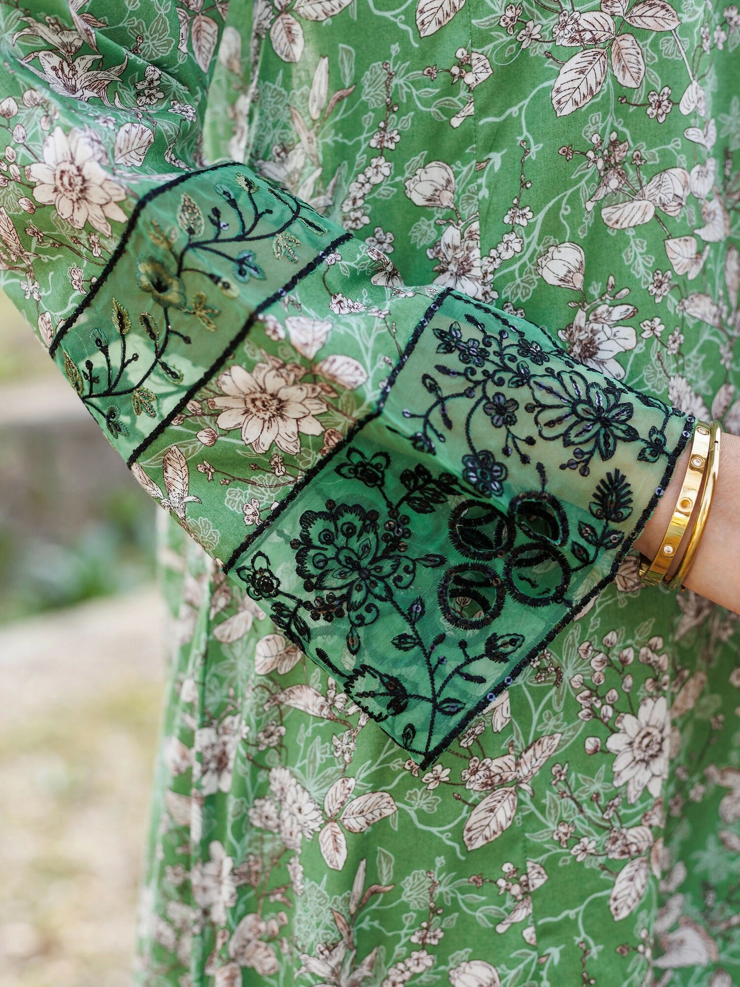 MAK Fashion Lawn Embroidered Stitched 2-Piece Suit-Jasmine