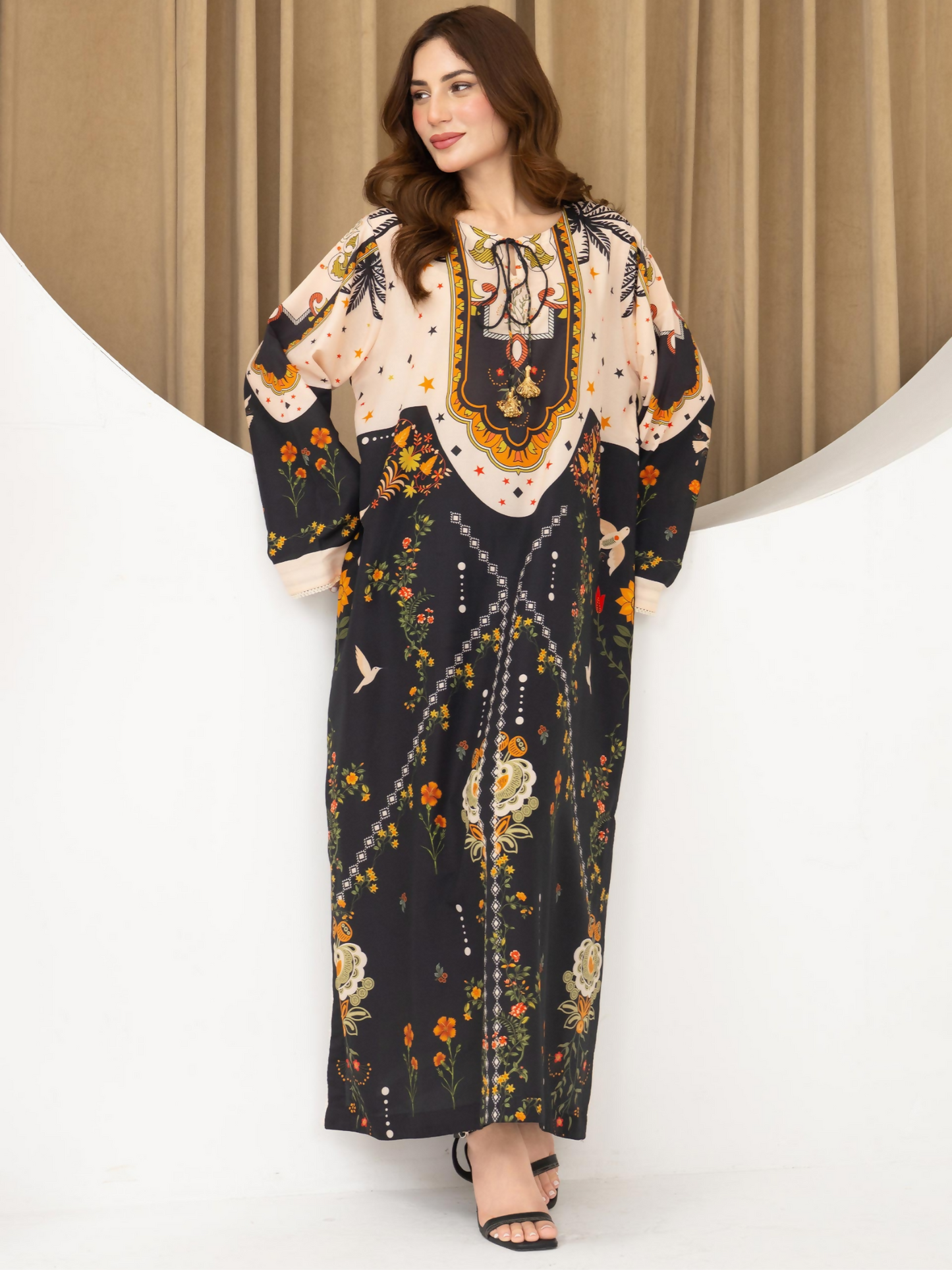 Panache Apparel Florise Lawn Printed Shirt-Riva