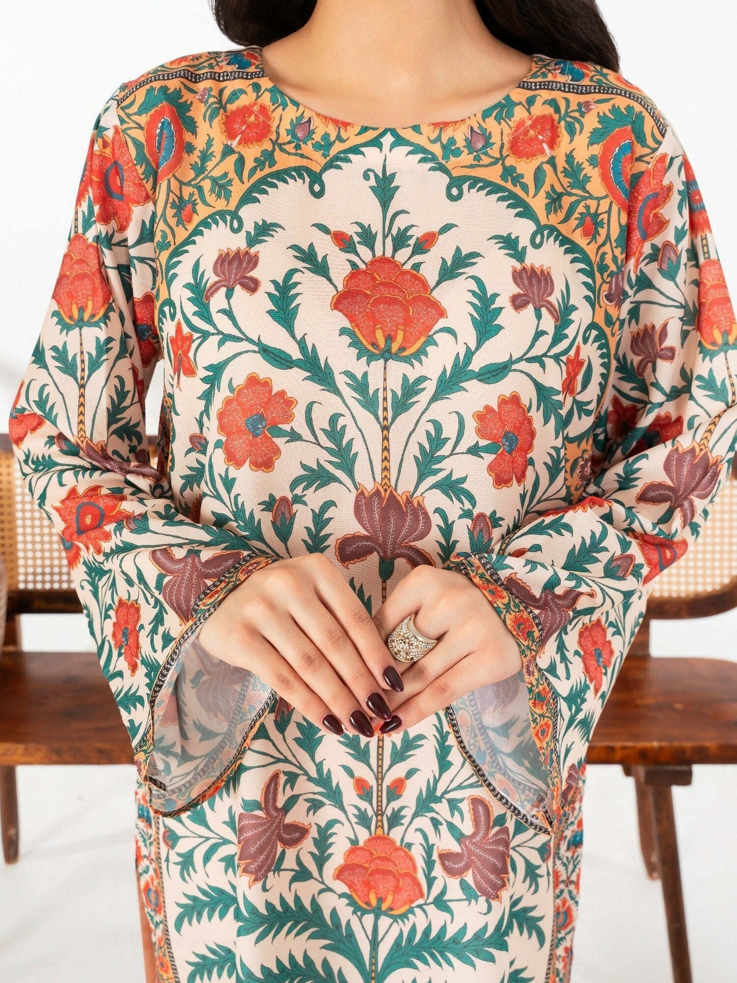 Stylish Collection Enchant Pret Poly Lawn Printed 2-Piece Suit-Jahaniya