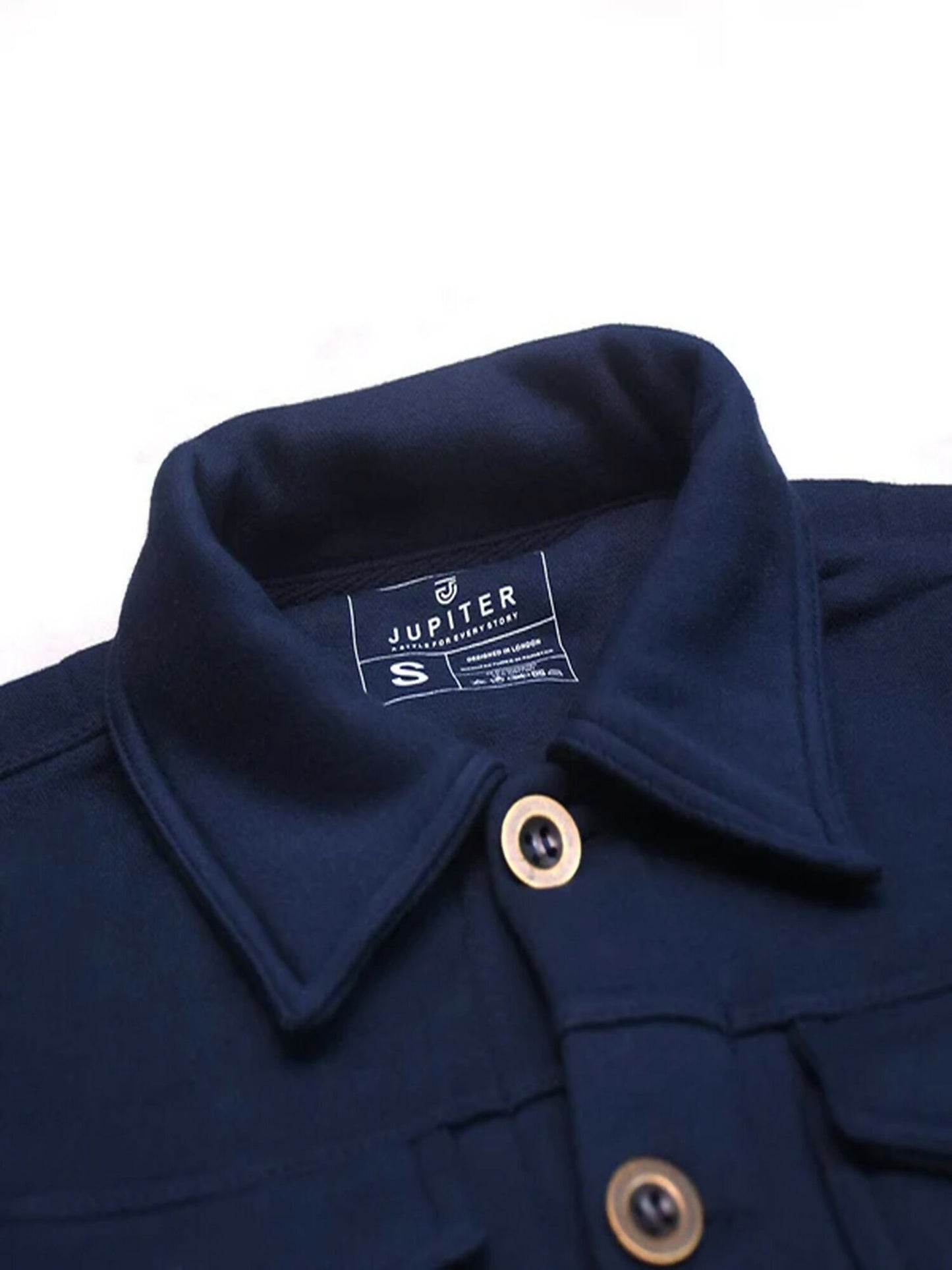 Jupiter Plain Denim Style Jacket-12205