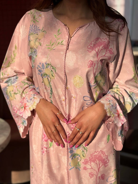 Sehrish Kanwal K-Ord Crepe Printed Co-Ord Set-Valentine