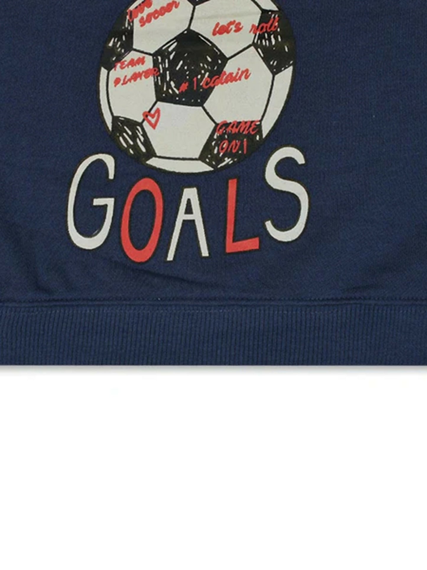 Funky's Kid's I've Got Goals Printed Sweat Shirt-10213