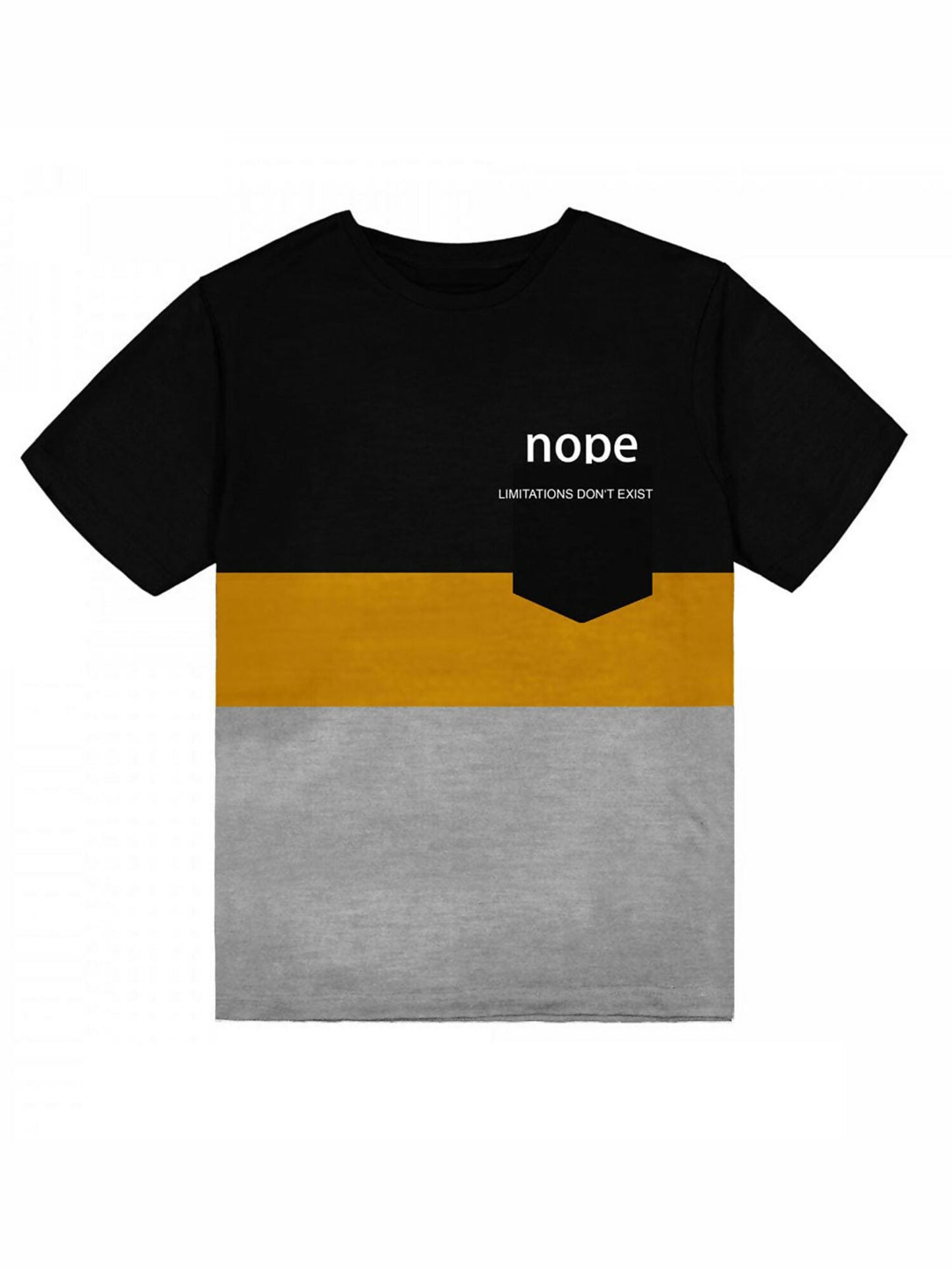 Jupiter Plain Kids Nope Tee Shirt-1380