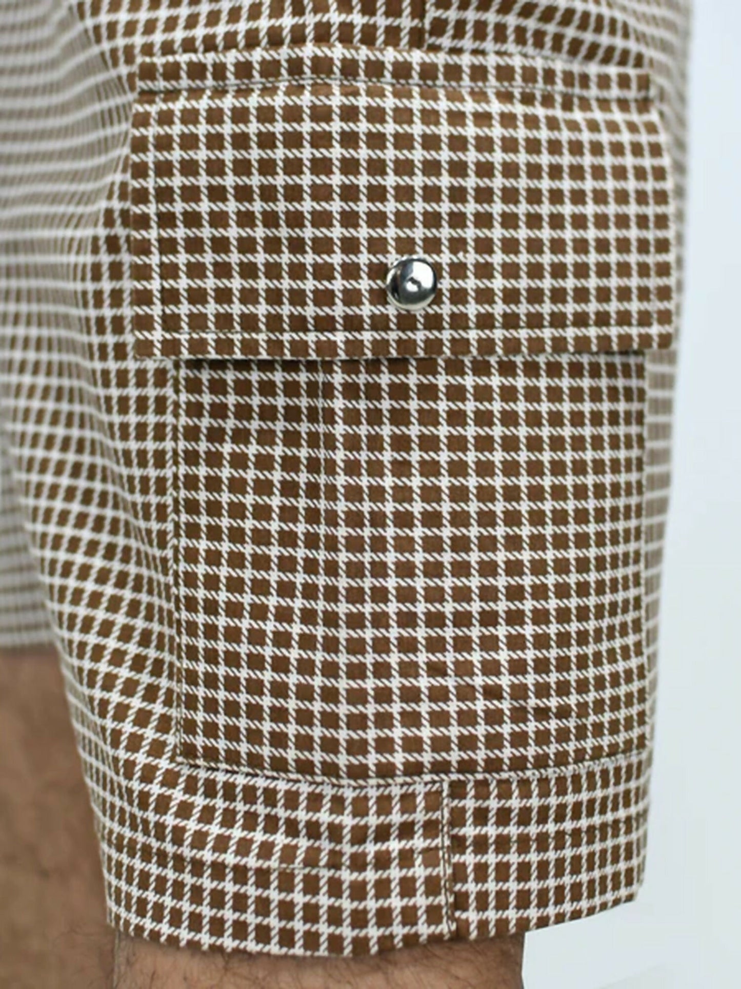 Jupiter Printed Gridlock Edition Cargo Shorts-15134