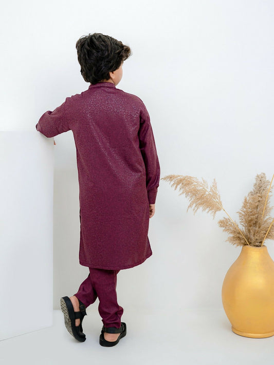 Wearmani Boys Wash & Wear Stitched Kurta Pajama