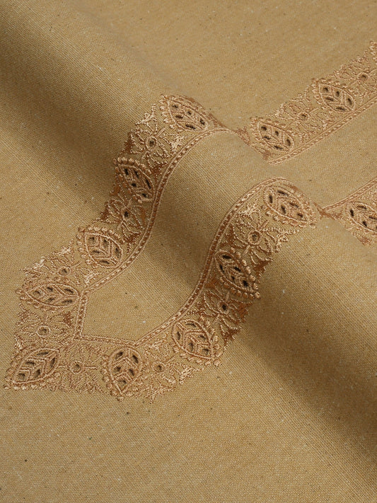 Fabrich Men Khaddar Cutwork Embroidered Unstitched Shalwar Kameez-GTS-KB-016