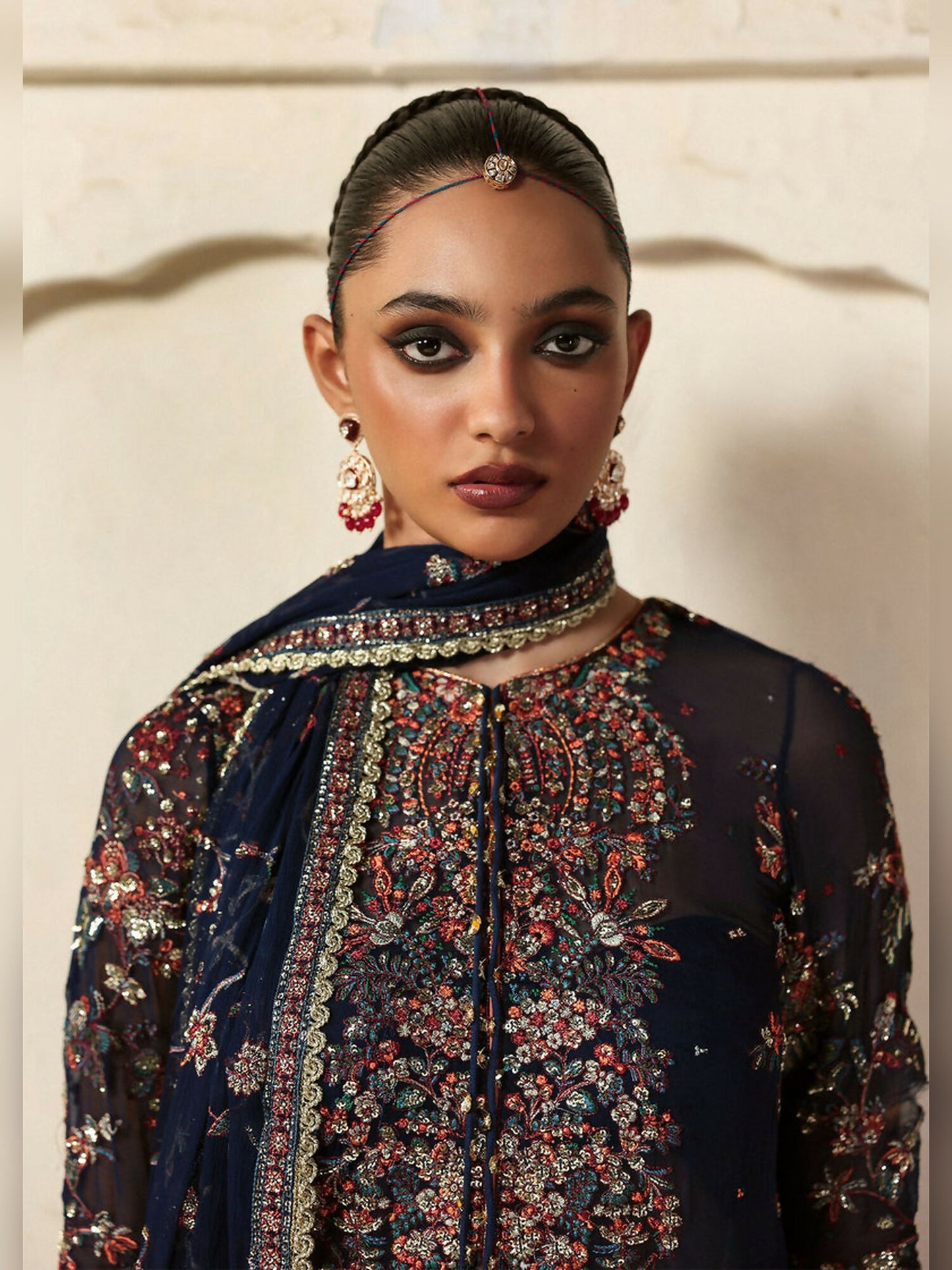 Hussain Rehar Massarat Festive Unstitched'25 Raw Silk 3-Piece Suit-Rabab
