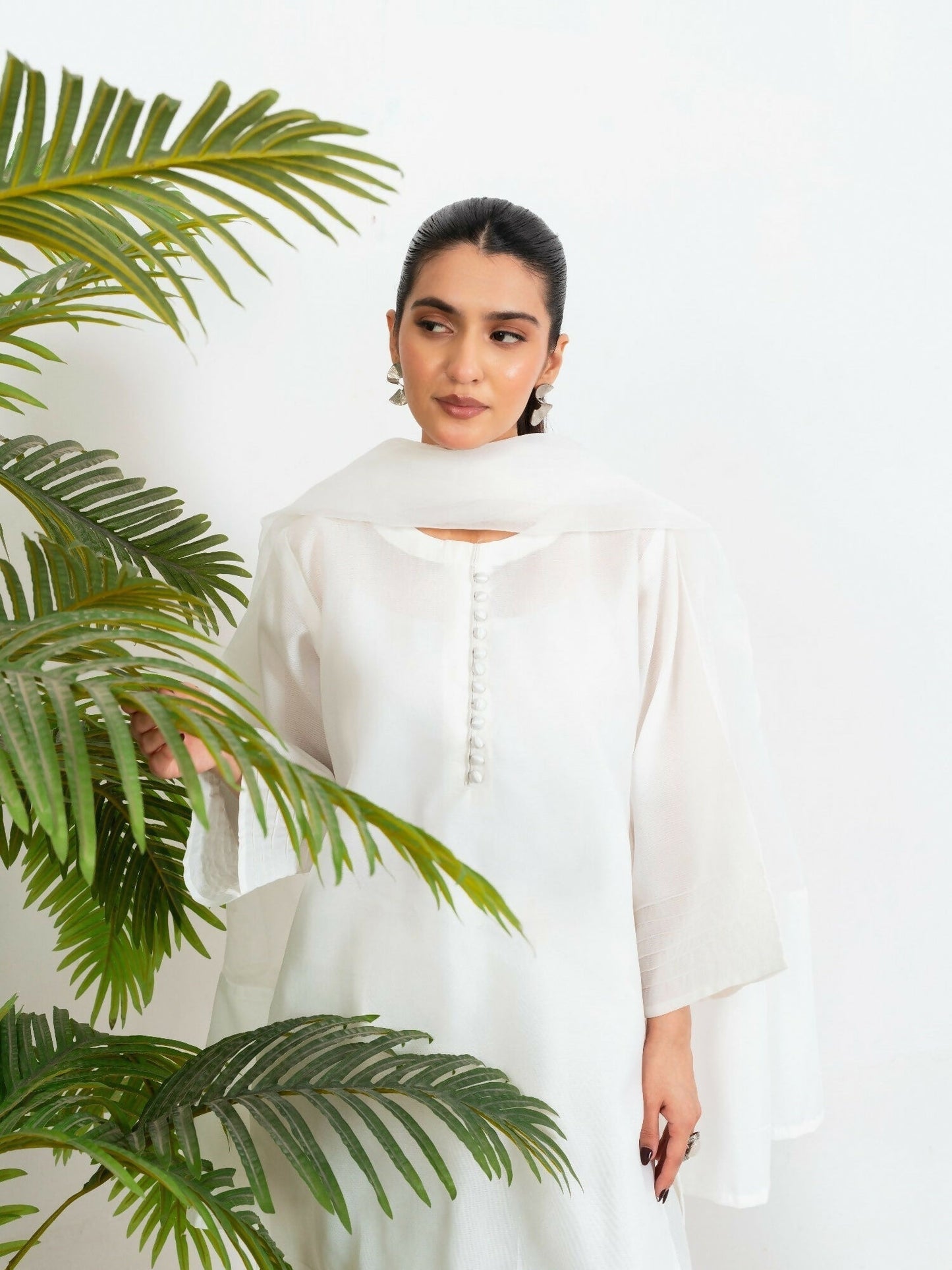 Stylish Collection Enchant Pret Cotton Stitched 3-Piece Suit-Hoor