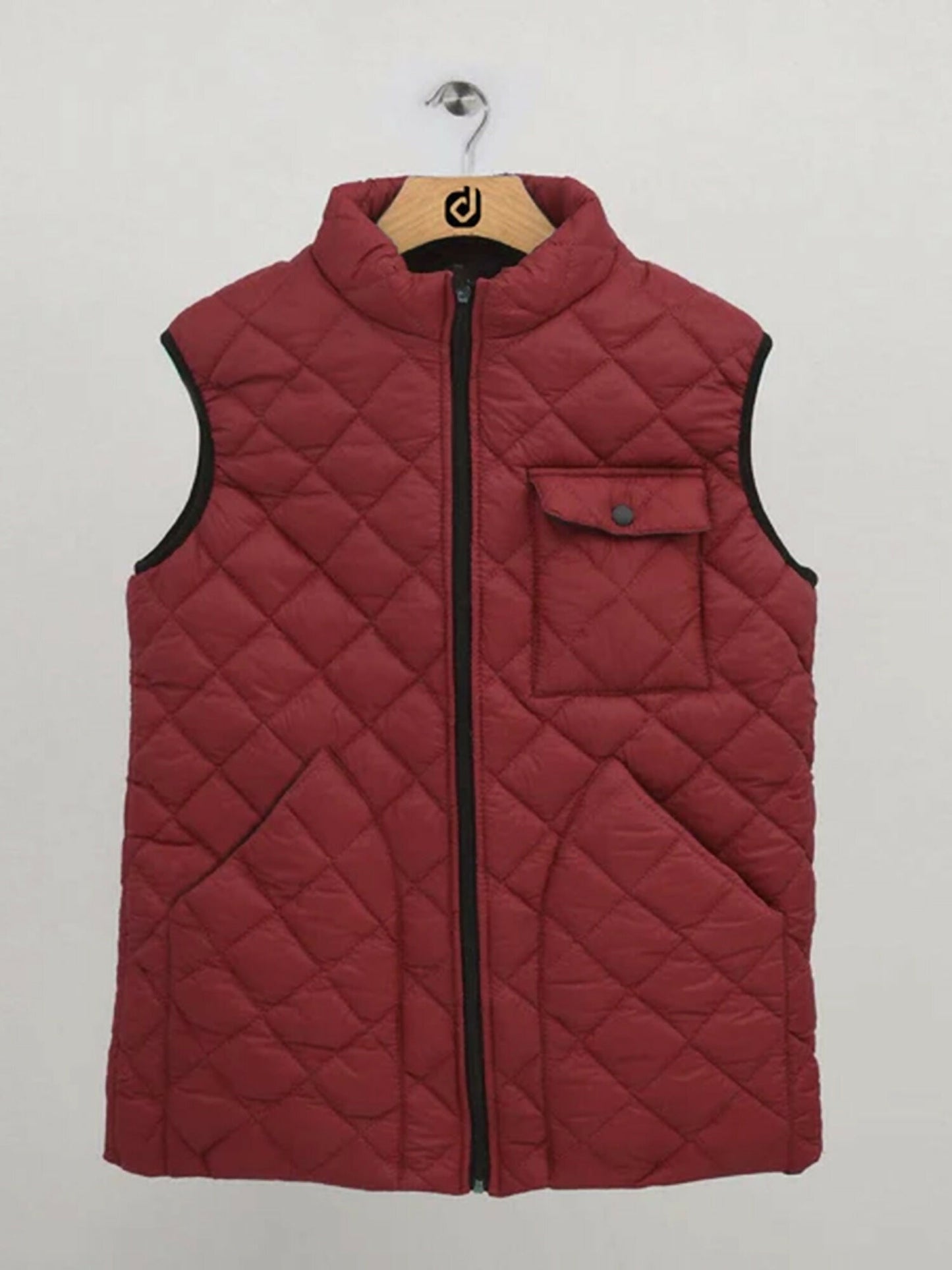 Jupiter Plain Soft Candy Puffer Gillet-13048