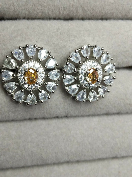 H&A Jewellery One Carat Stud Earrings