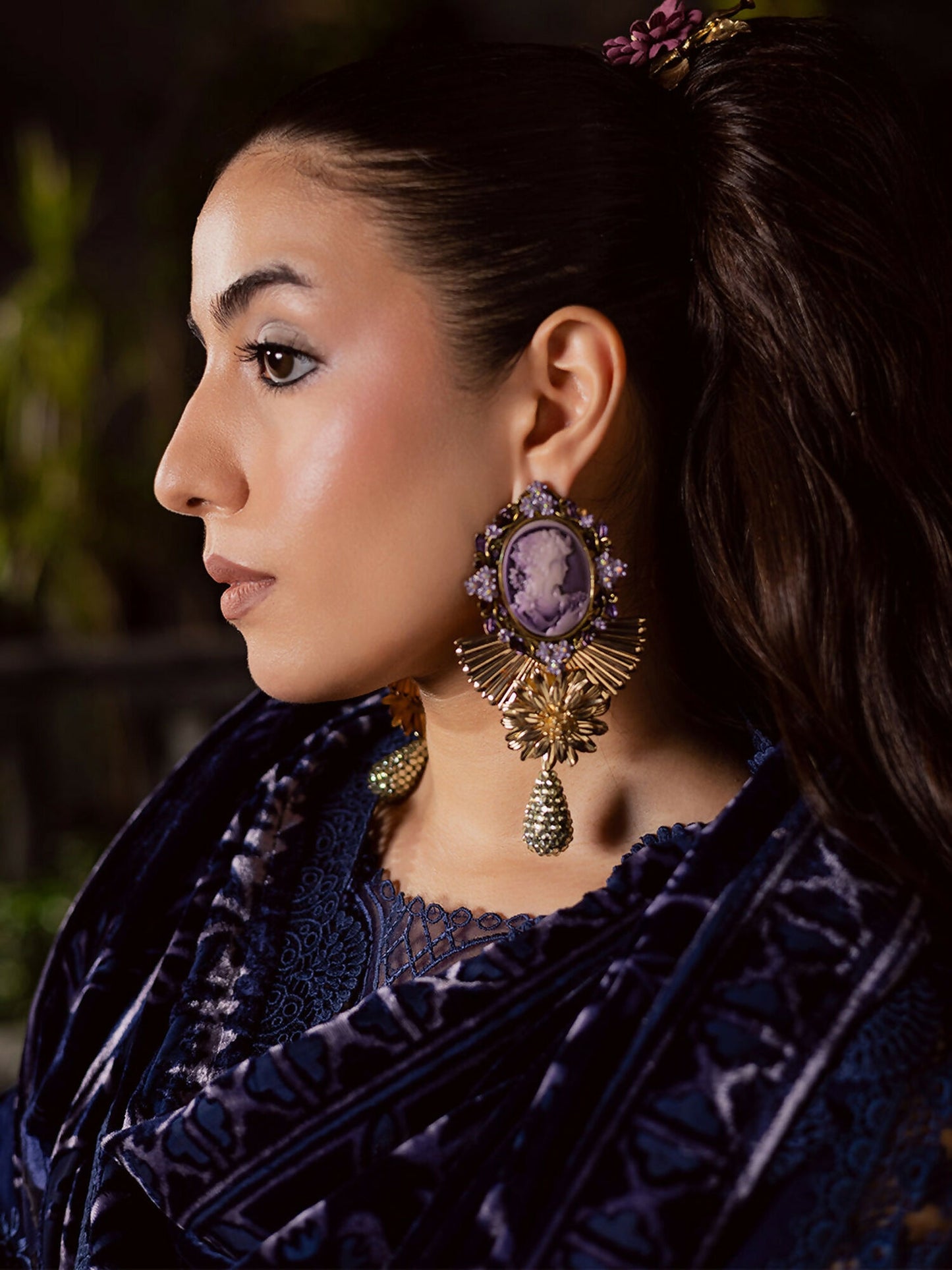 Mahnur Amelia Kotrai Embroidered Stitched 3-Piece Suit–CK-004