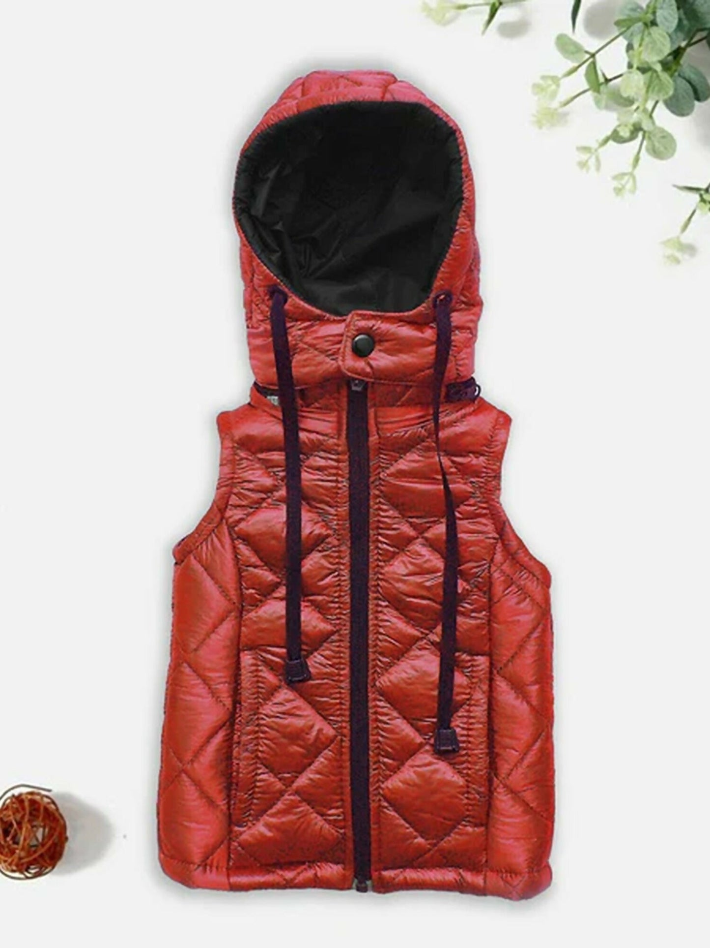 Jupiter Plain Kids Removable Hood Puffer Jacket-13200