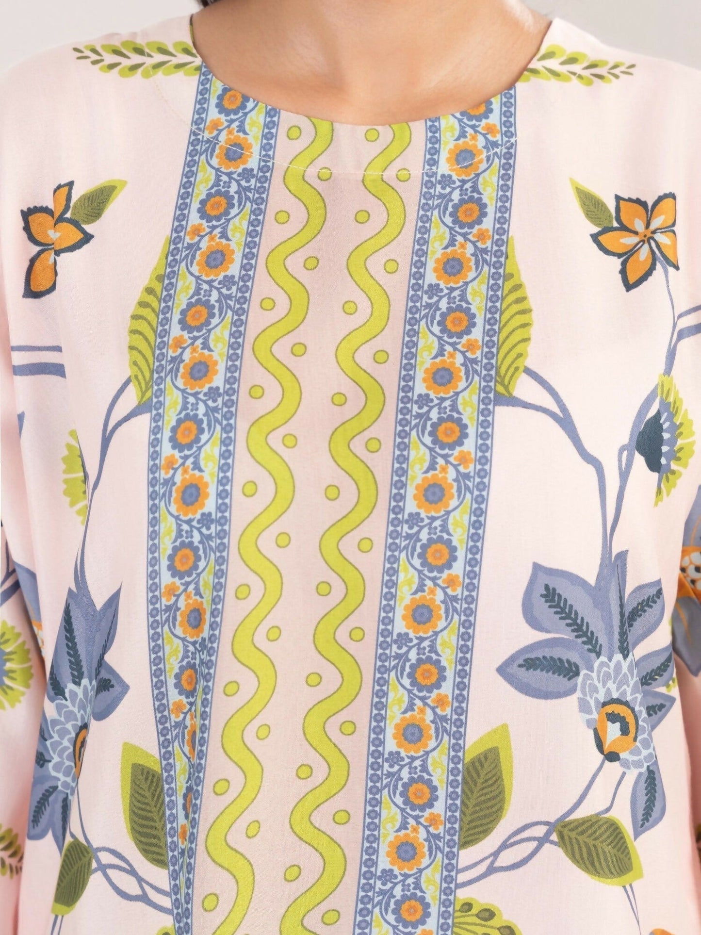 Stylish Collection Serene Summer Poly Lawn Printed Stitched 3-Piece Suit-Rukhsar.