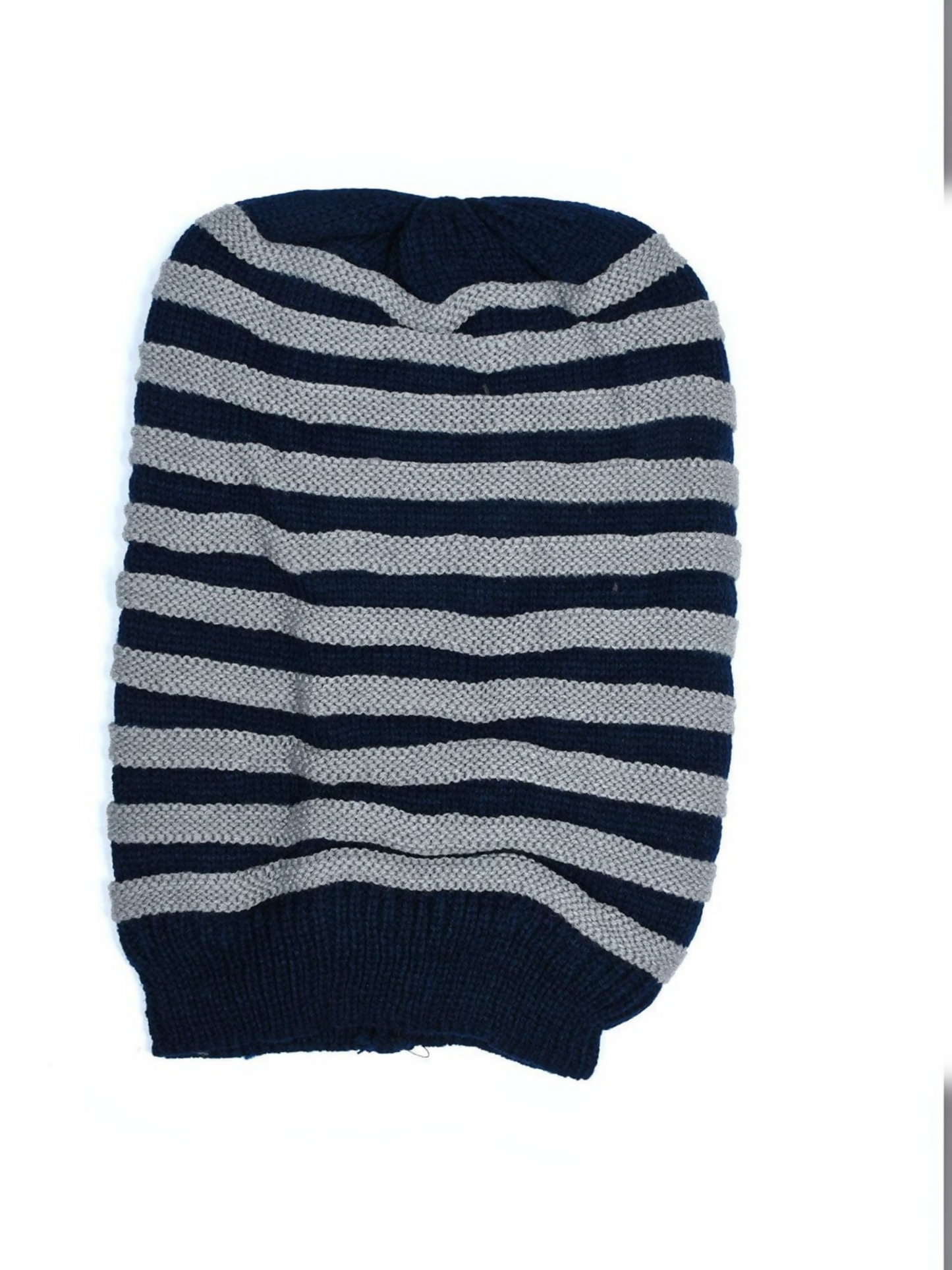 Color Split Fur Beanie (2)