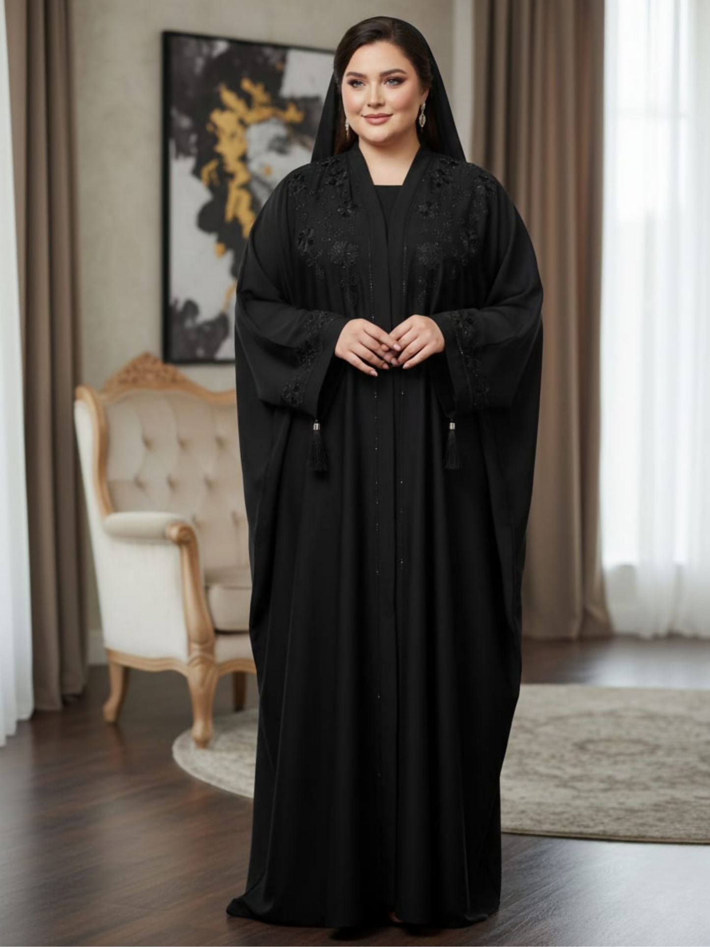 Islami Hijab Centre Imported Nida Embroidered Abaya