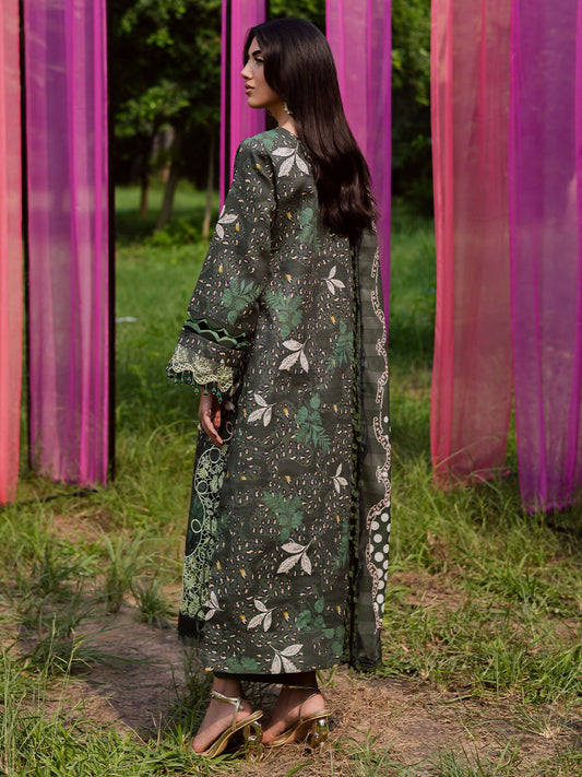 Parishay Rang e Sarma Khaddar Embroidered Stitched 3-Piece Suit-SAR-10