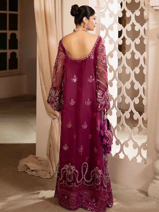 Shiza Hassan Shehnai Organza Embellished Stitched 4-Piece Suit-Ceila