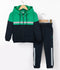 Velvour Fleece Hooded Tracksuit-VWT15-B