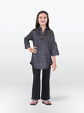 Velvour Girls Cotton Printed Stitched Tunic-VG124-C
