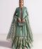 Hussain Rehar Candy Soap Raw Silk Embellished Stitched 3-Piece Suit-Gelar