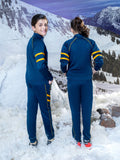 Velvour Fleece Mock Neck Tracksuit-VWT21-A