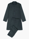 Velvour Boys Cotton Embroidered Stitched Shalwar Kurta-VB174-C