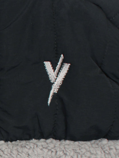 Velvour Sleeveless Hooded Fur Jacket-VJ42-A