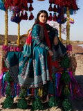 Hussain Rehar Surkh Eid Pret'25 Lawn Embroidered Stitched 3-Piece Suit-Zarqash