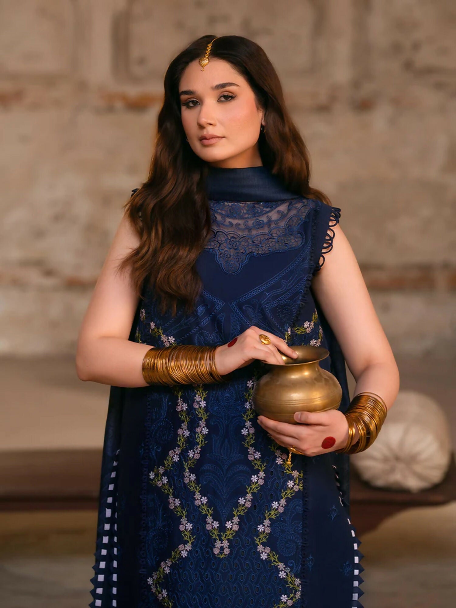 Parishay Mastani V2 Lawn Embroidered Unstitched 3-Piece Suit-MI - 05