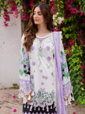 Mahnur Gulzar Viscose Embroidered Unstitched 3-Piece Suit - G - 02