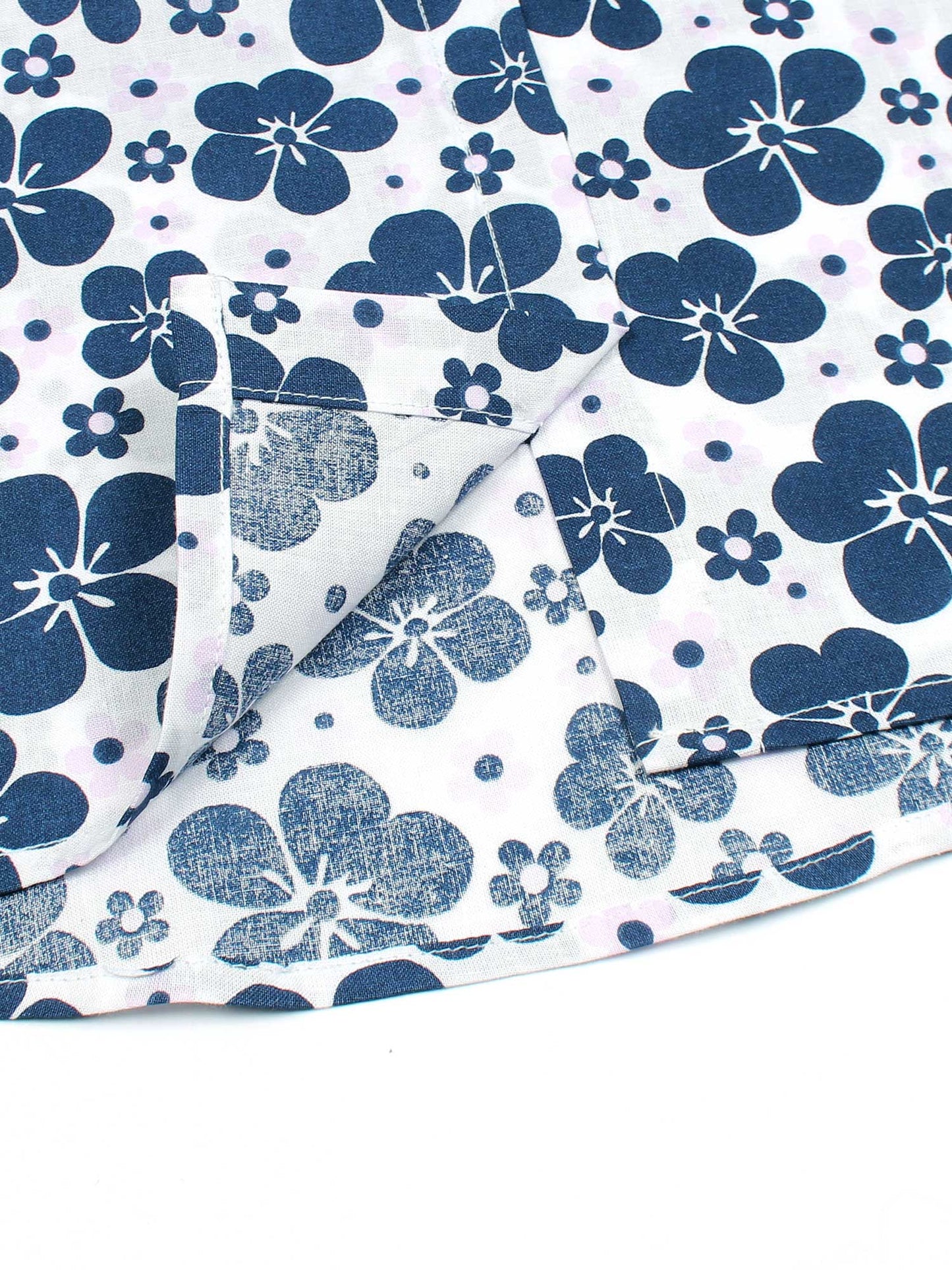Velvour Girls Cotton Printed Co-Ord Set-VG144-B