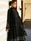 Hussain Rehar The Scent Luxury Pret SS'25 Raw Silk Embellished 3-Piece Suit-Noer