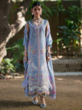 Binilyas Heritage Dore Summer'26 Lawn Embroidered Unstitched 3-Piece Suit-172-A