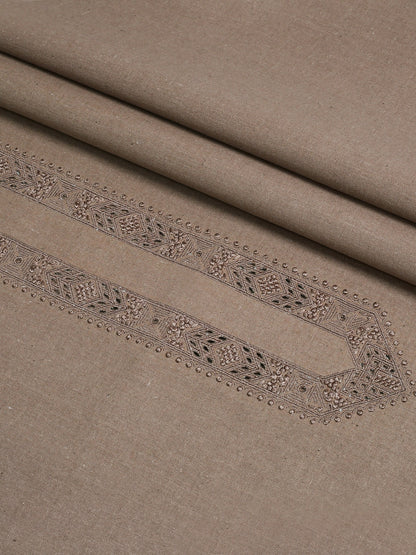 Fabrich Men Khaddar Cutwork Embroidered Unstitched Shalwar Kameez-GTS-KB-019