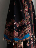 Hussain Rehar Luxury Lawn'25 Embroidered Unstitched 3-Piece Suit-Bliz