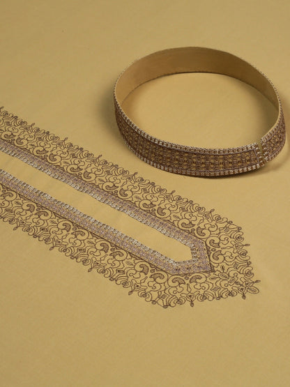 Fabrich Monochrome Edit'26 Wash & Wear Embroidered Unstitched Shalwar Kameez–GTS-FE-031