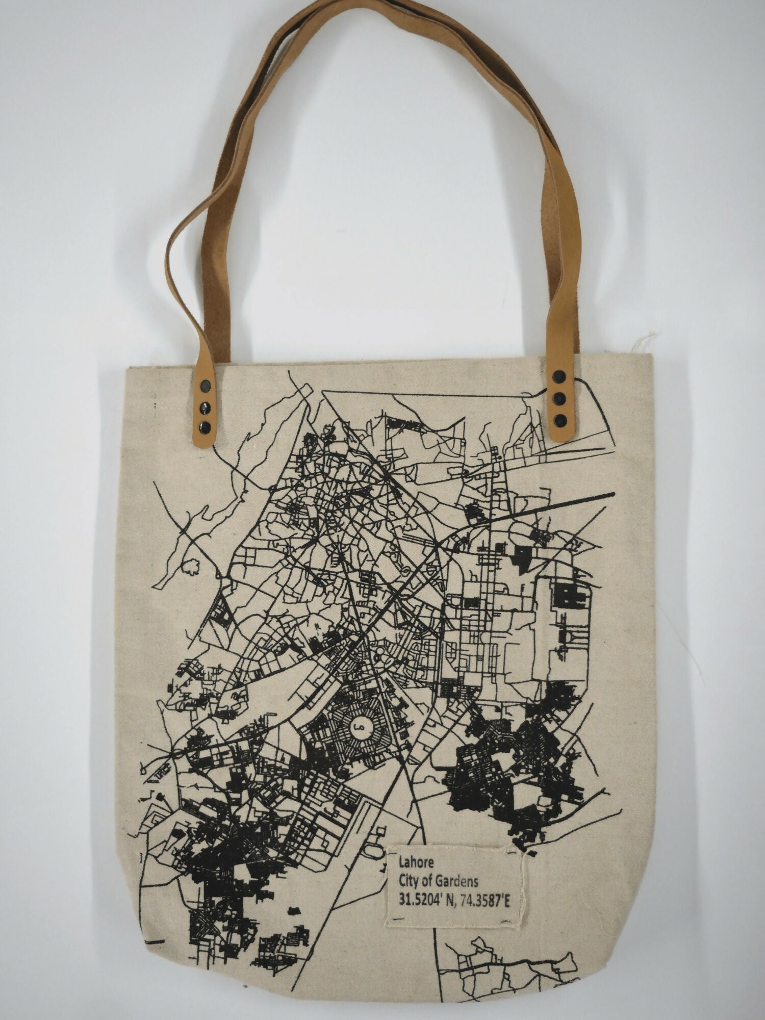 MappedPK Lahore Mapped Tote Bag