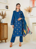 HU Studios Marjaan Collection Embroidered Stitched 3-Piece Suit-Zahraa