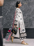 Mahnur Broadway Luxury Lawn Embroidered Unstitched 3-Piece Suit-Freesia