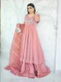 Allure By IH Luxe Formals Chiffon Embroidered Lehenga-Joel