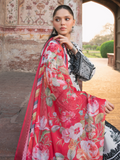 Binilyas Naqsh Naaz Lawn Embroidered Unstitched 3-Piece Suit-2082 - A