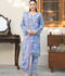 Panache Apparel Raw Silk Printed Stitched Suit-Aeris