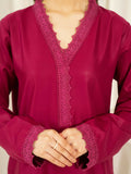 Mannat Clothing Summer Basics Lawn Embroidered Co-Ord Set-SB2020004