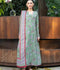 Panache Apparel Mah-e-Noor Khaddar Printed Stitched Suit-Pistachio Bloom