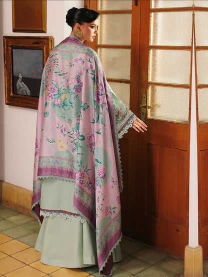 Binilyas Lumina Summer Lawn Embroidered Unstitched 3-Piece Suit-L77-A