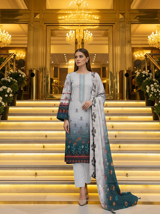Grace & Style Dhanak Embroidered Unstitched 3-Piece Suit-08