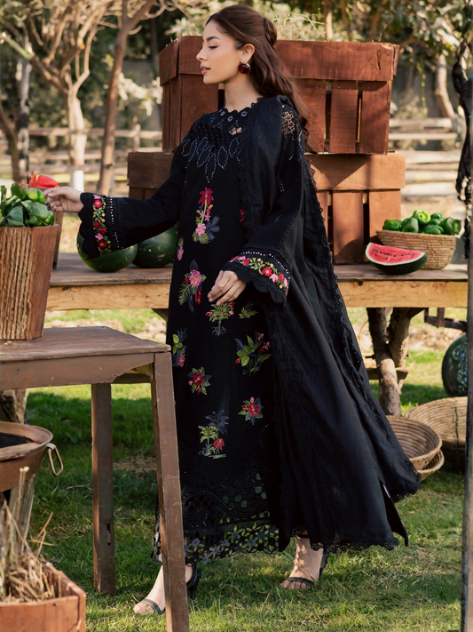 Parishay Summer Queen Vol 2 Lawn Embroidered Stitched 3-Piece Suit-SQU-11