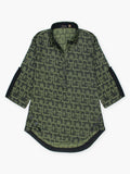 Velvour Girls Cotton Printed Stitched Tunic-VG124-A