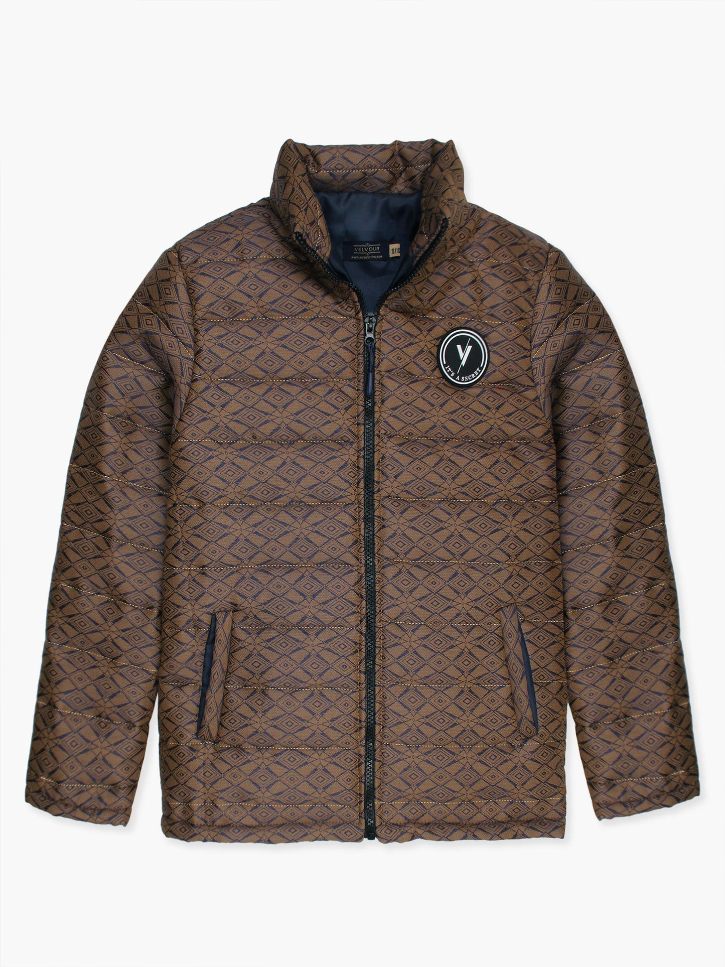 Velvour Full Sleeves Puffer Jacket-VJ50-B