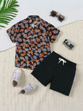 Velvour Soft Linen Printed Co-Ord Set-VC21